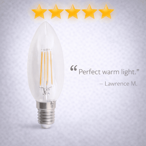 LED Candle - Dimmable 4.5W Filament - additional product image