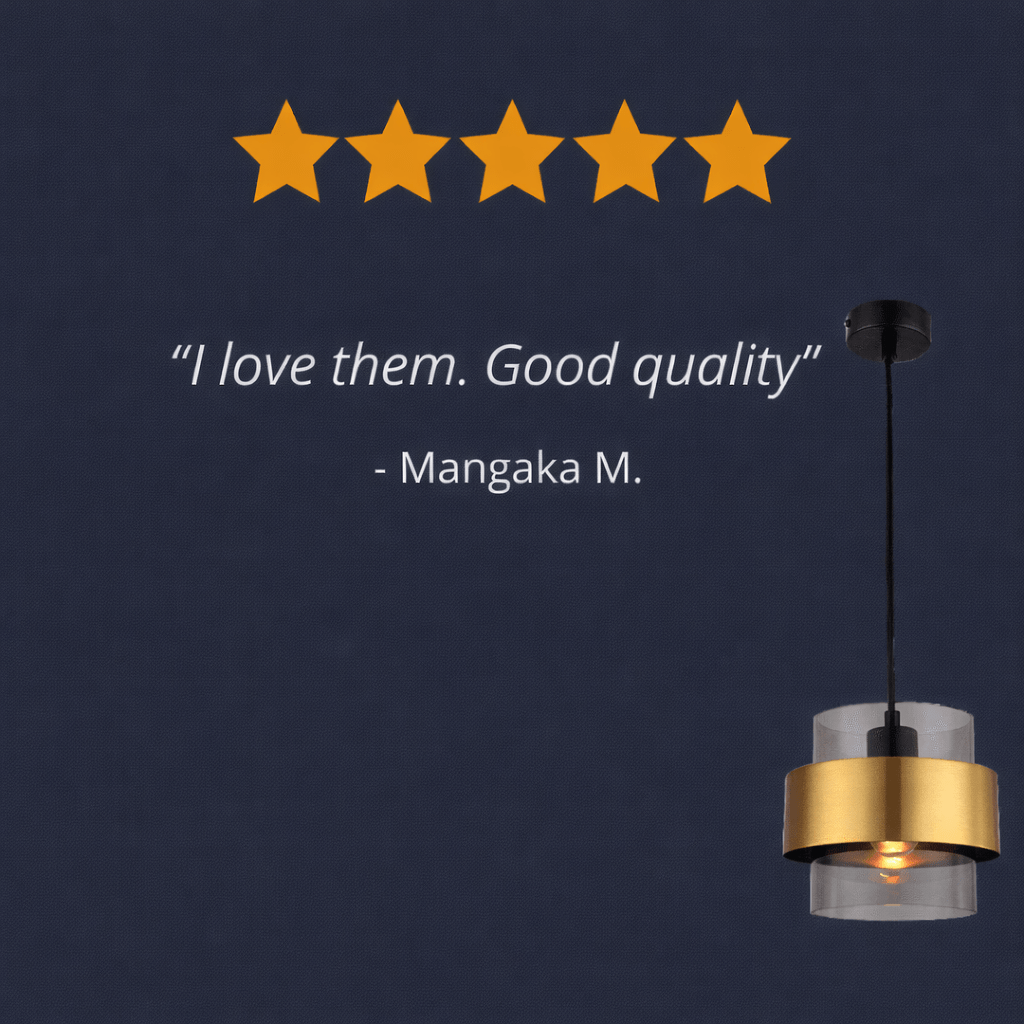 Astrid Gold Pendant Light