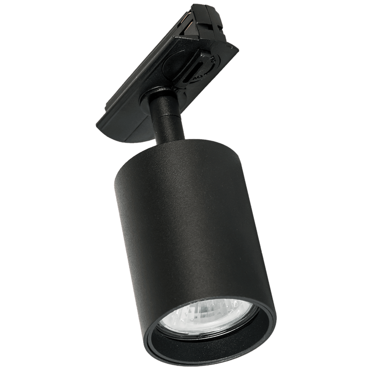 3 Wire GU10 Track Spotlight - Black
