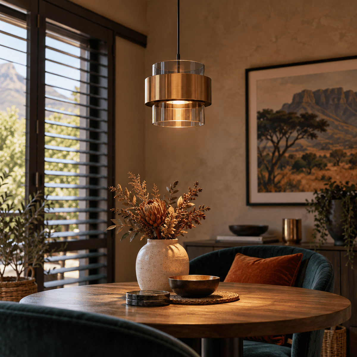 Bon Bon Single Pendant Light lifestyle: Lifestyle Scene