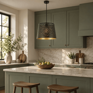 Kada Black & Gold Pendant Light lifestyle image 2