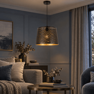 Kada Black & Gold Pendant Light lifestyle image 3