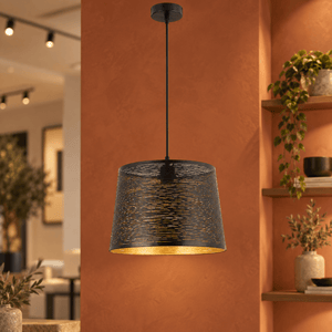Kada Black & Gold Pendant Light lifestyle image 4