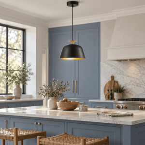 Whoa Black & Gold Pendant Light lifestyle image 1
