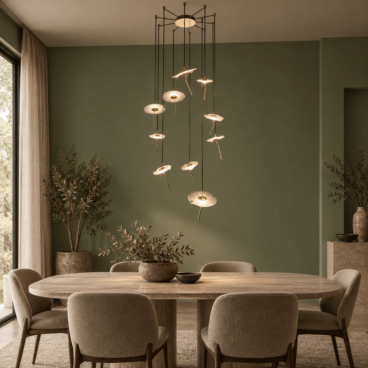 Kinoh Cluster LED Pendant Light lifestyle image 1