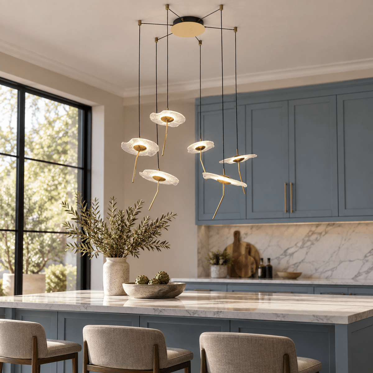 Kinoh Cluster LED Pendant 6 Light lifestyle image 2