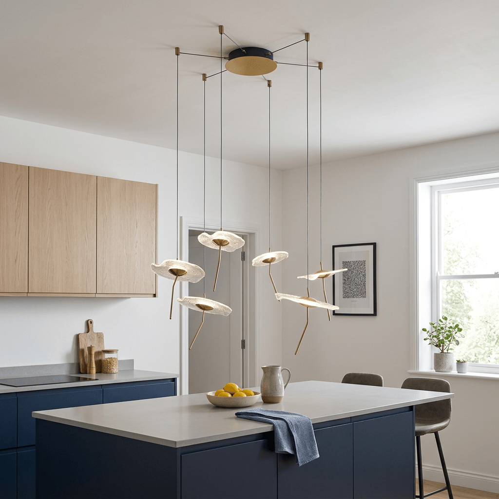 Kinoh Cluster LED Pendant 6 Light