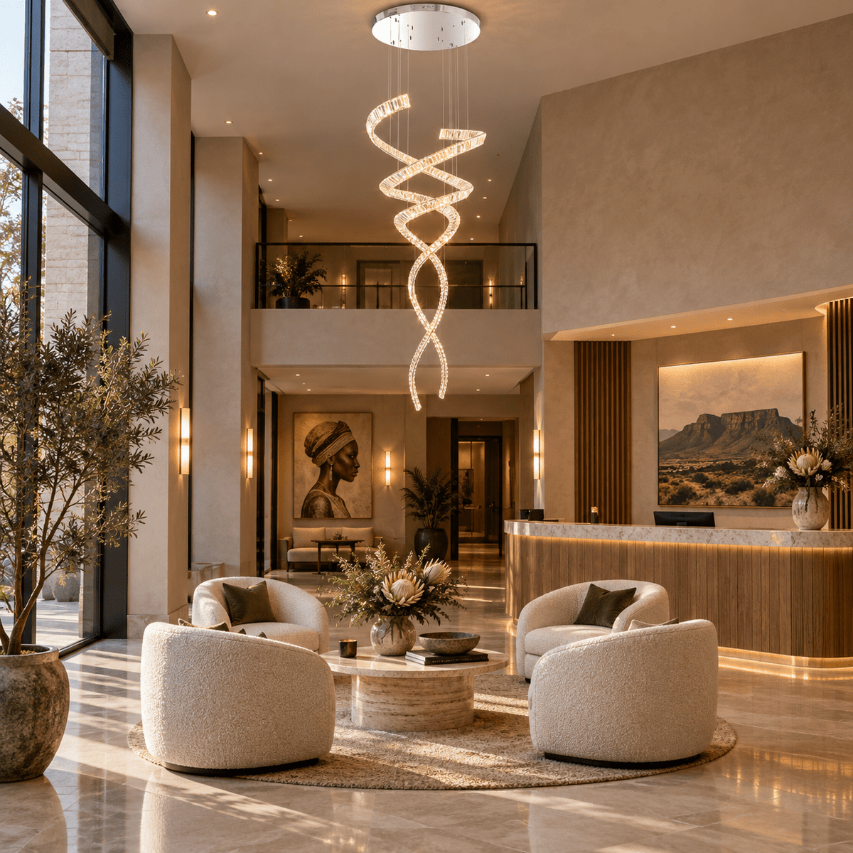 Ballerina 100 Crystal Chandelier, lifestyle scene 3