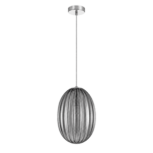 Marilyn Small Smoke Pendant Light on a transparent background