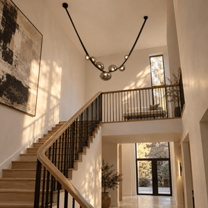Lazy Leather LED Pendant Light, lifestyle scene 4