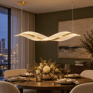 Gold Butterfly LED Pendant Light, lifestyle scene 2