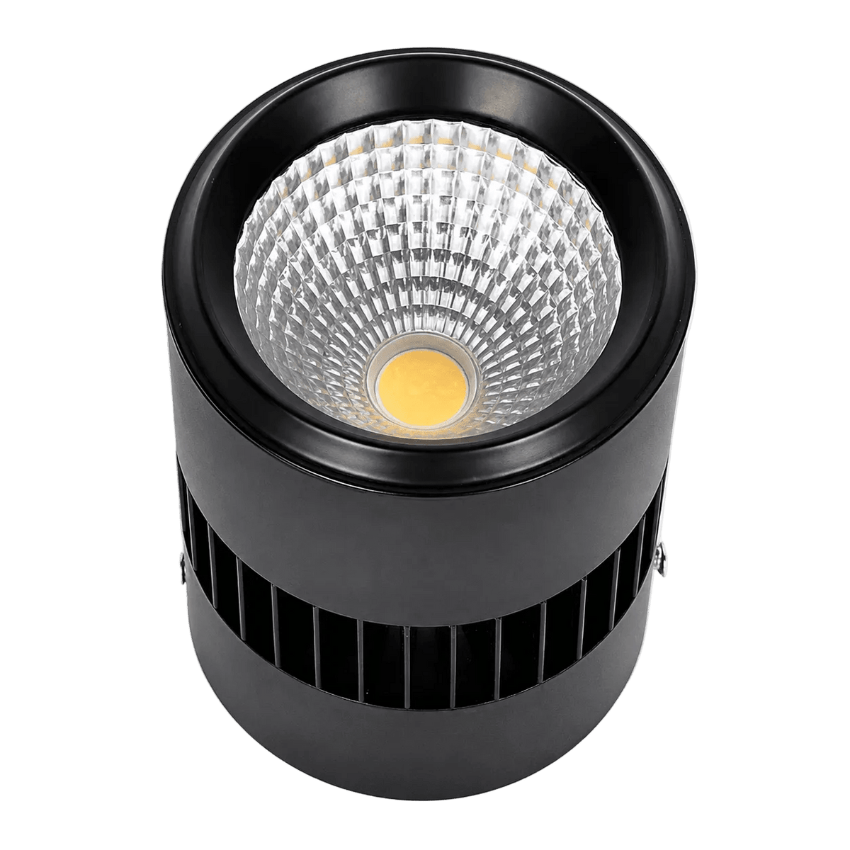 Surface LED Downlight - 10 Watt / Warm White (2700K) / Black