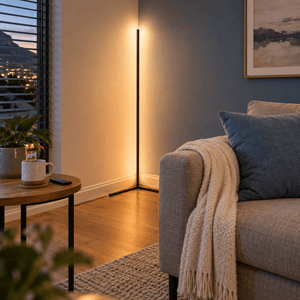 Rangle RGBW LED Floor Lamp lifestyle image 1