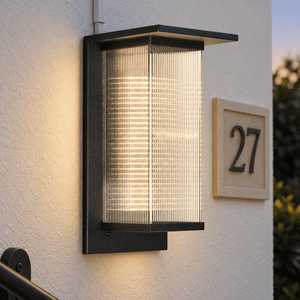 Ooda Prism Outdoor CCT LED Wall Light lifestyle image 3