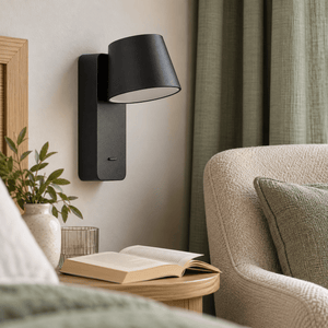 Luigi Black LED Wall Light lifestyle image 3
