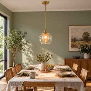 Pandora Gold Pendant Light lifestyle image 1