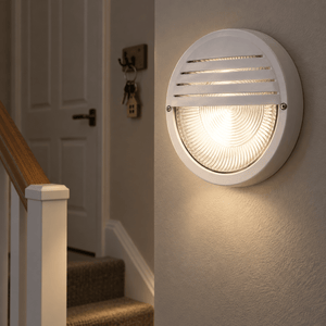 PVC Bulkhead with Clear Glass Round with Grid lifestyle scene 3