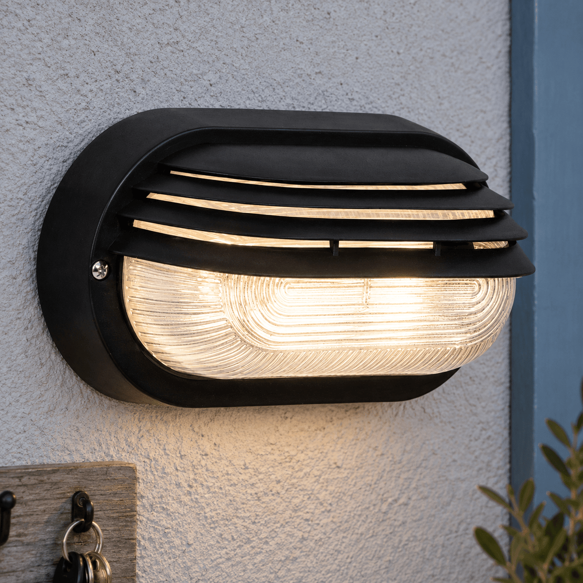 PVC Bulkhead with Clear Glass - Black lifestyle scene 3