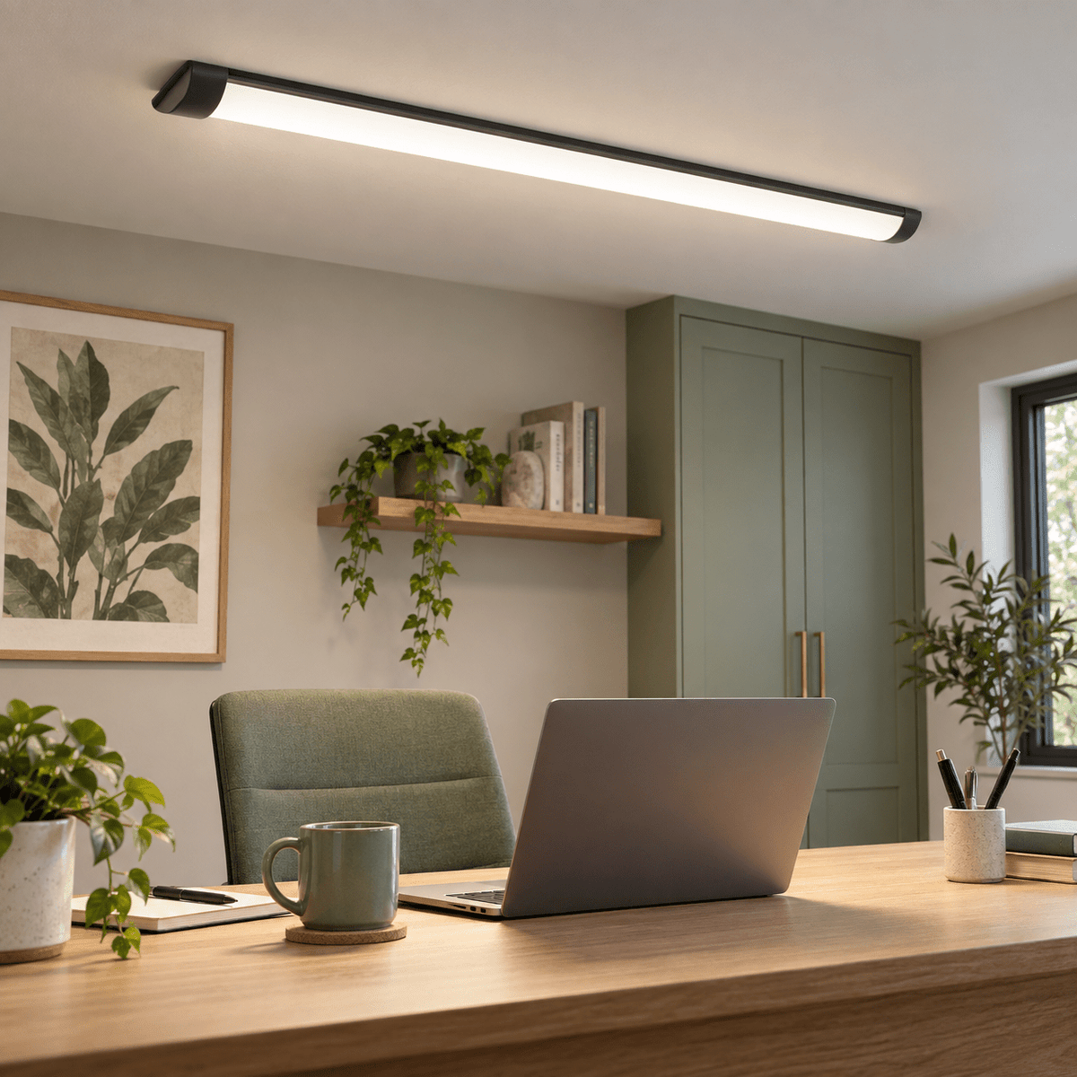 LED Batten Black Housing lifestyle scene 2