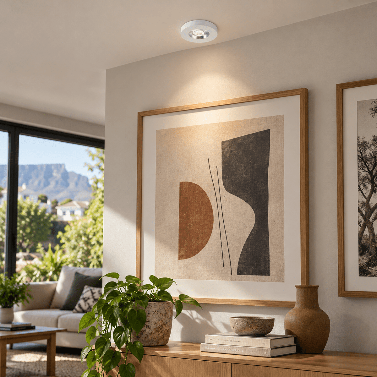 White LED Downlight 5W 4000K 400 Lumens lifestyle scene 4
