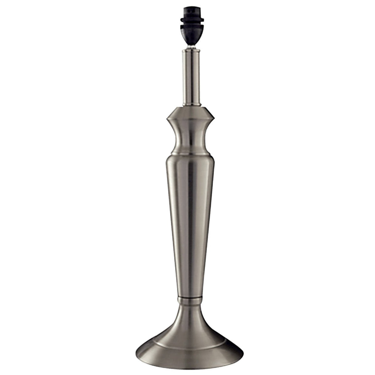Satin Chrome Table Lamp Slender Design