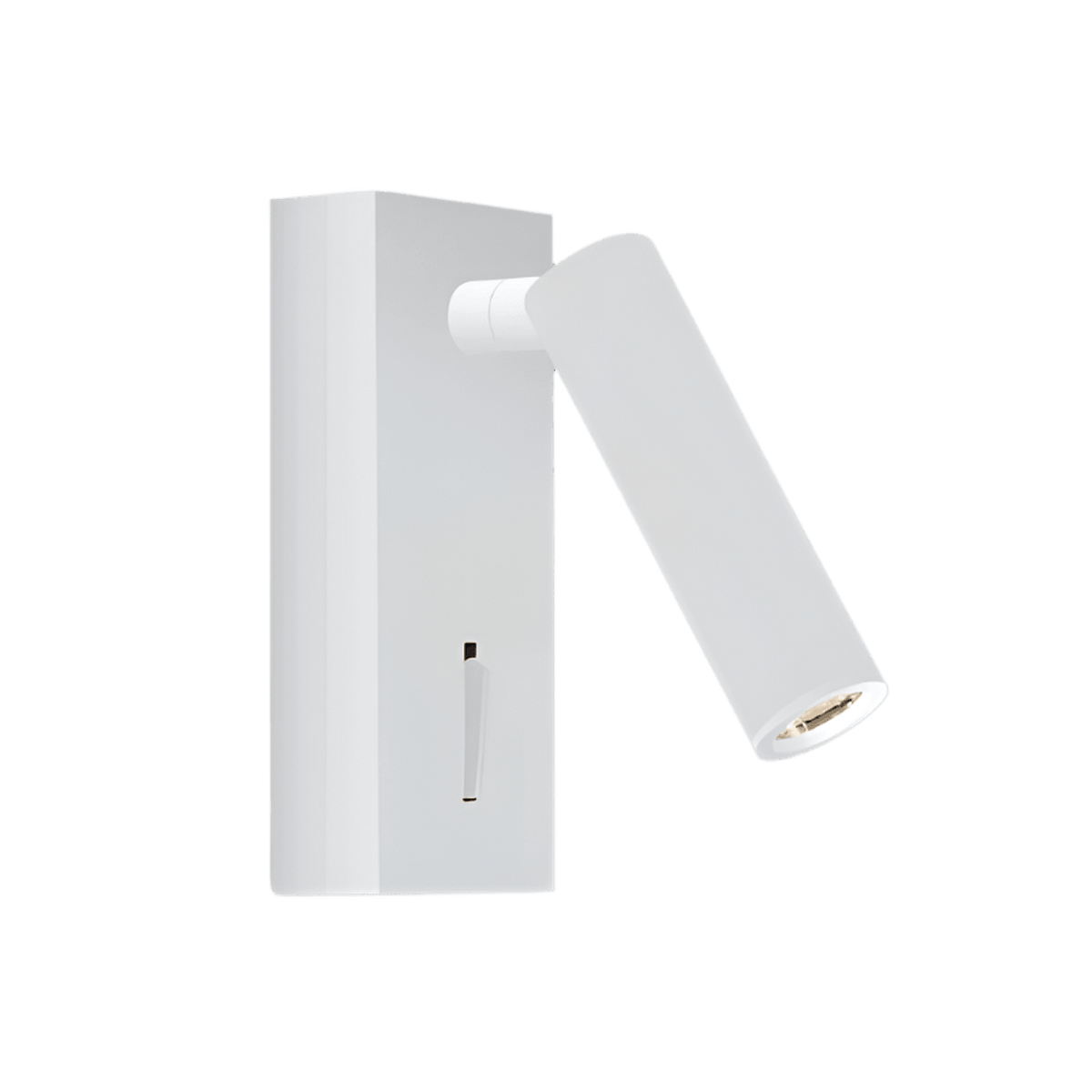 Donna Matt White LED Wall Light - 3000K — transparent background