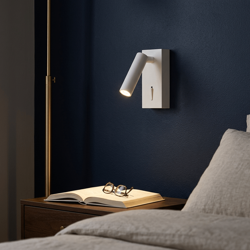 Donna Matt White LED Wall Light - 3000K
