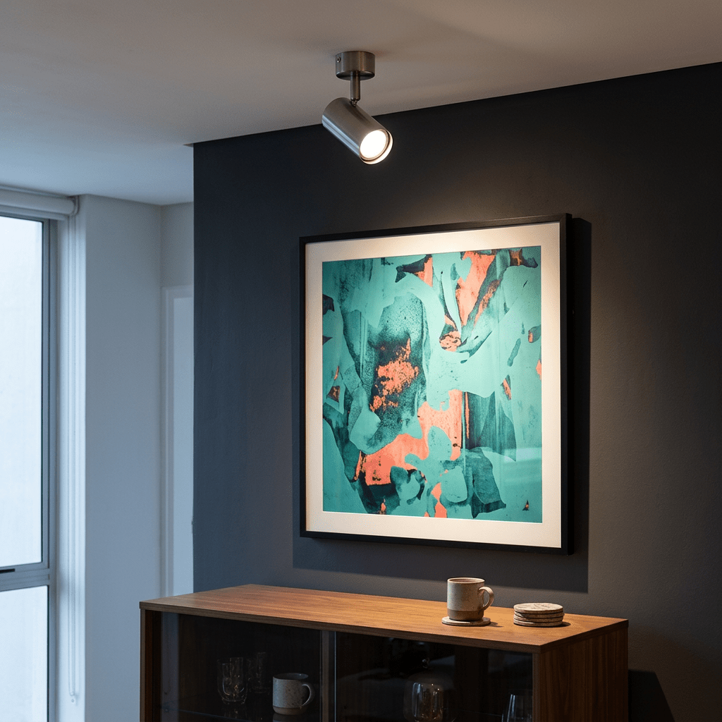 Satin Chrome LED Spotlight