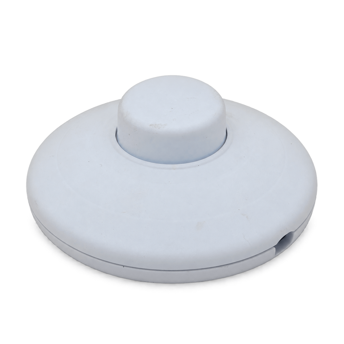 White foot switch — transparent background