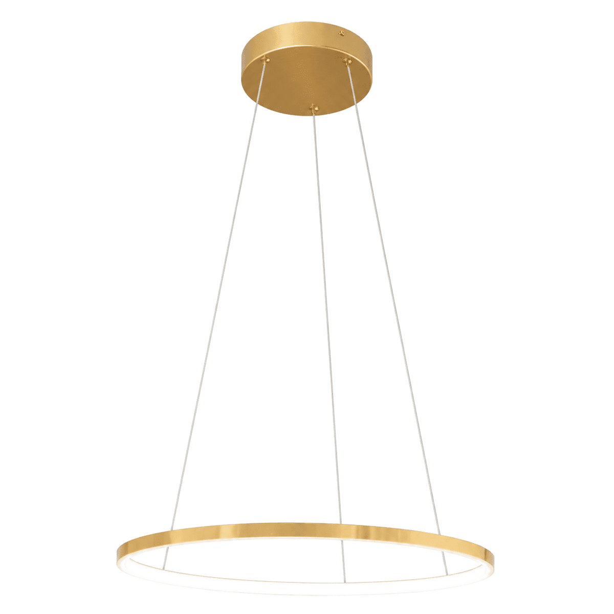 Transparent 1254 by 1254 cutout of the gold 22W LED ring pendant