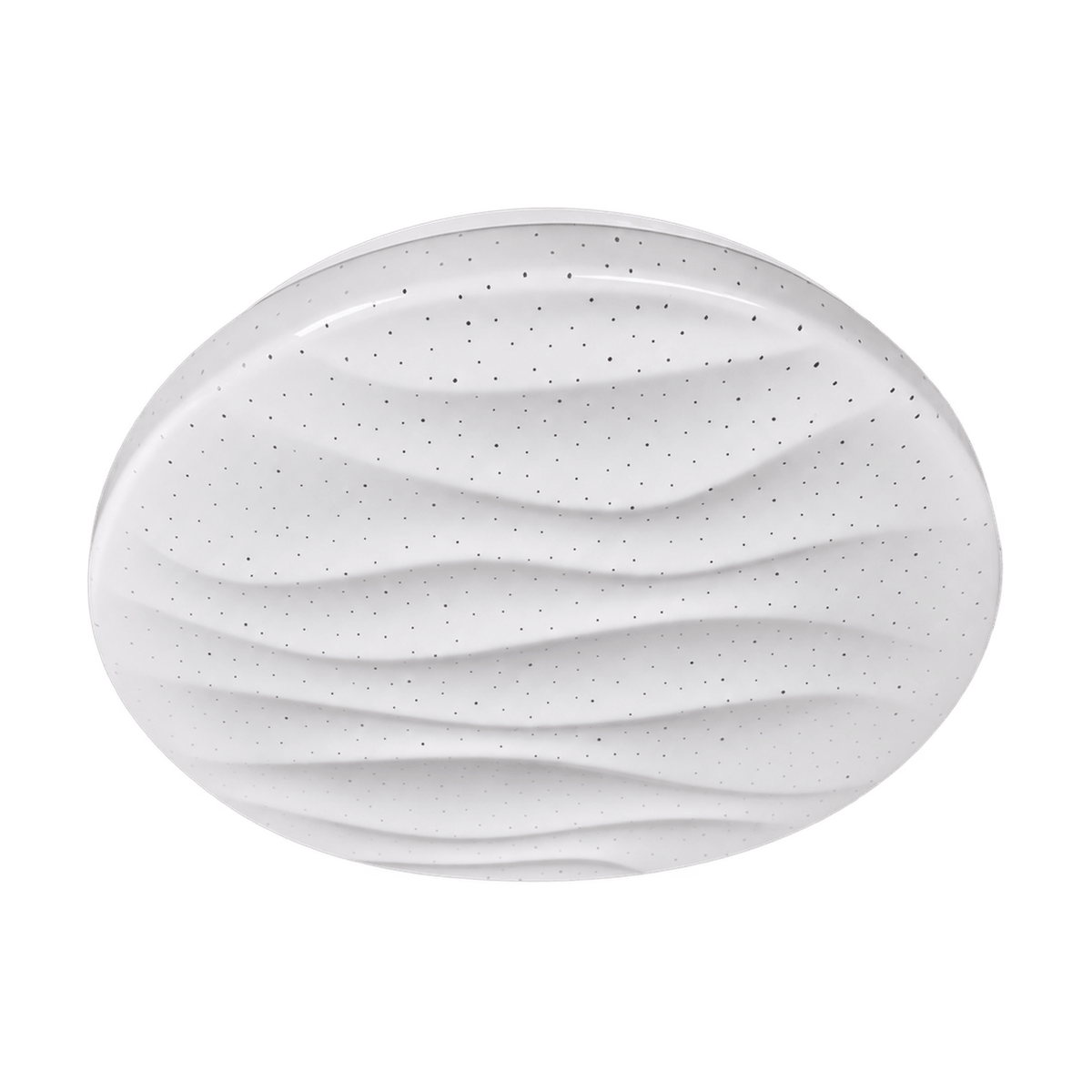 White LED Ceiling Light - Waves — transparent background