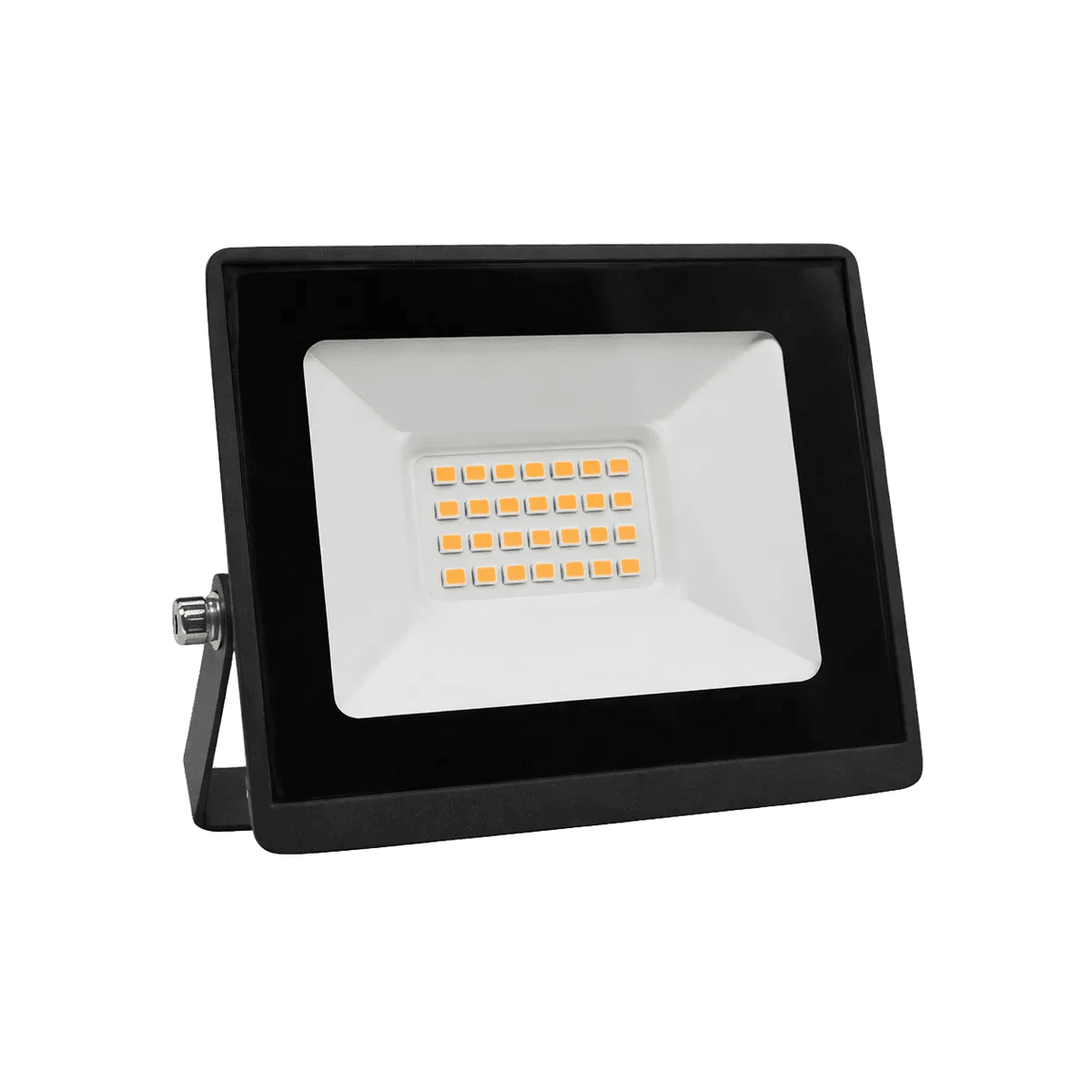 Amber Insect-Repelling 20W LED Floodlight — transparent background