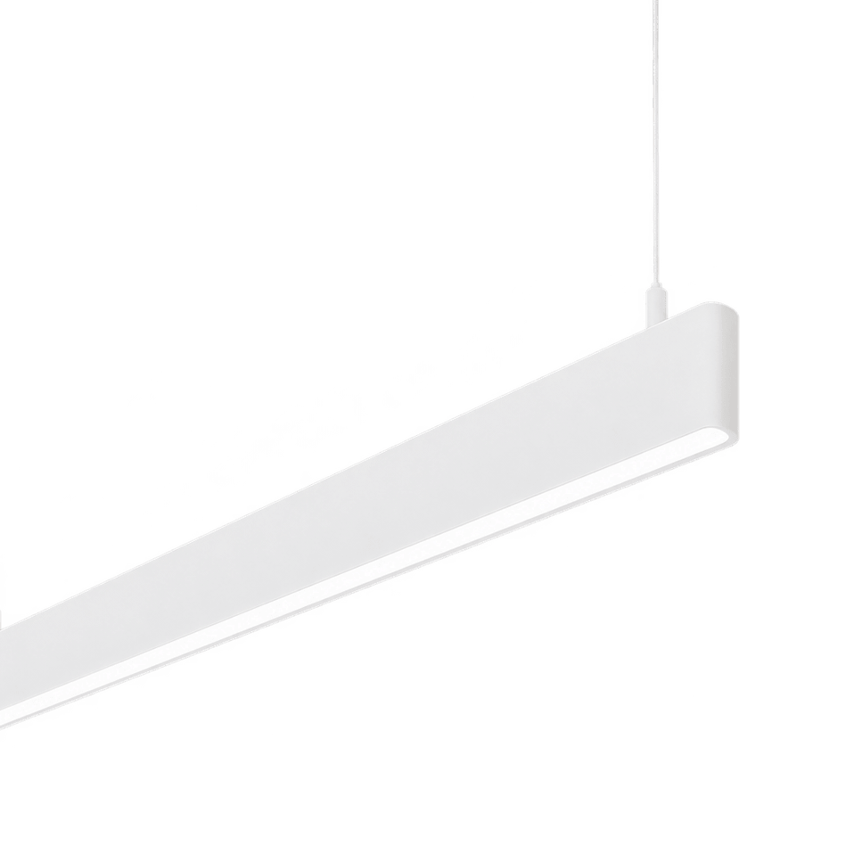 Avico White LED Pendant Light - 3000K on a transparent background