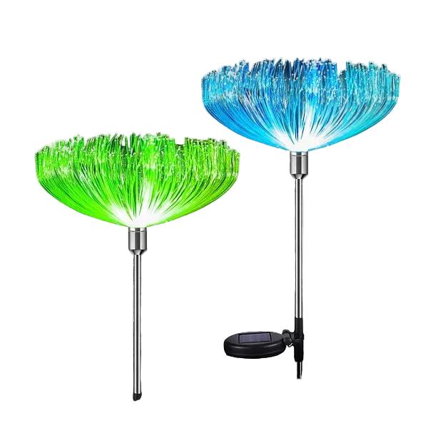 Solar Dandelion Garden Light - RGB 2 Pack