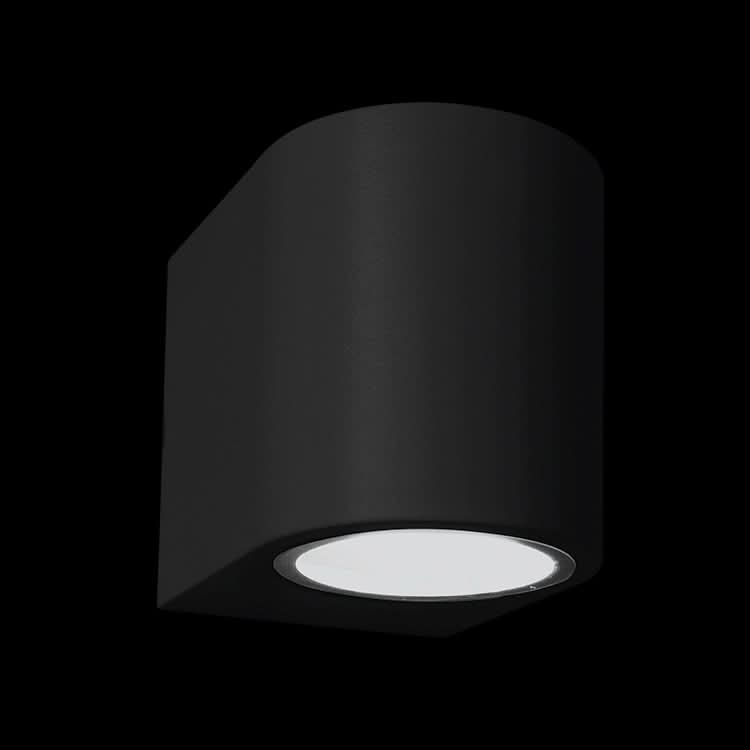 Black LED Outdoor Wall Light - Coastal