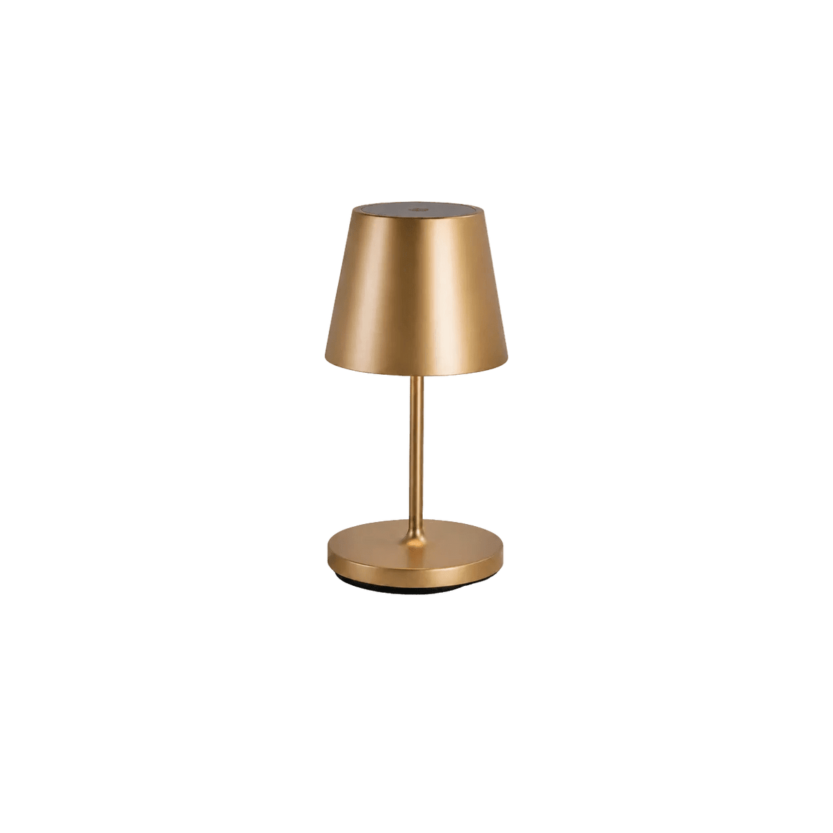 Trevi Mini Gold Rechargeable Table Lamp — transparent background