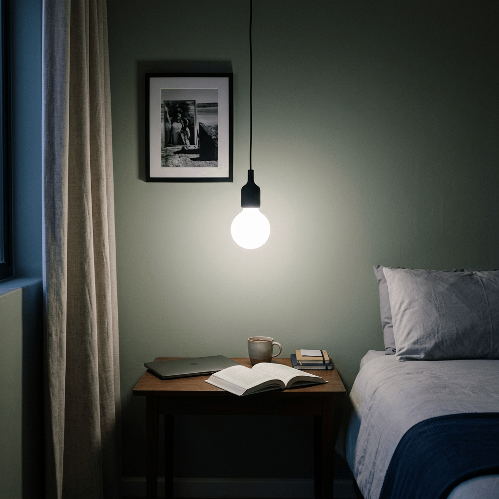 Black Silicone Pendant Light