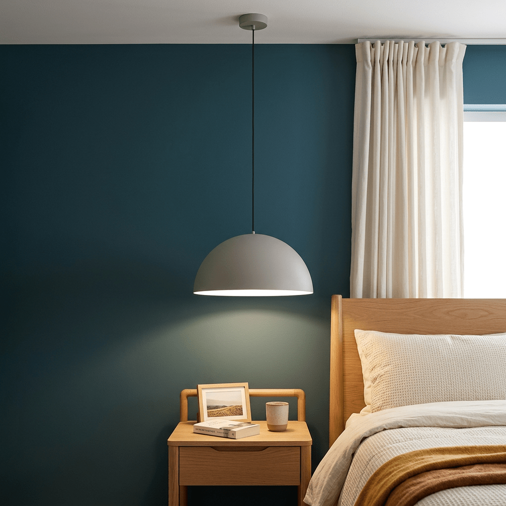 Small Sand Grey Pendant Light