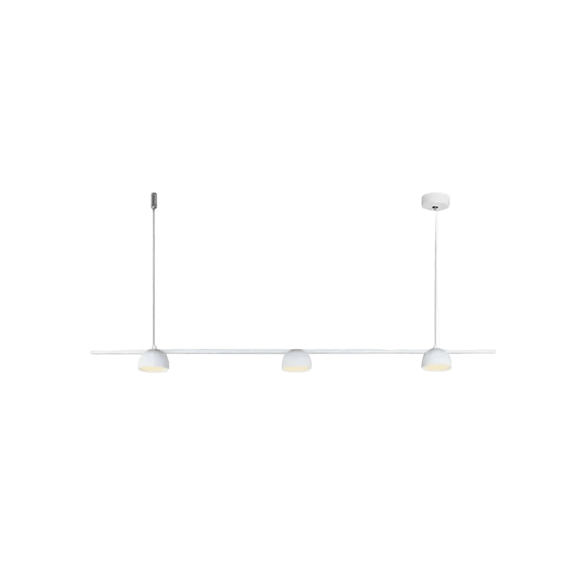 Dallas 1000 Linear Pendant Light - White — transparent background