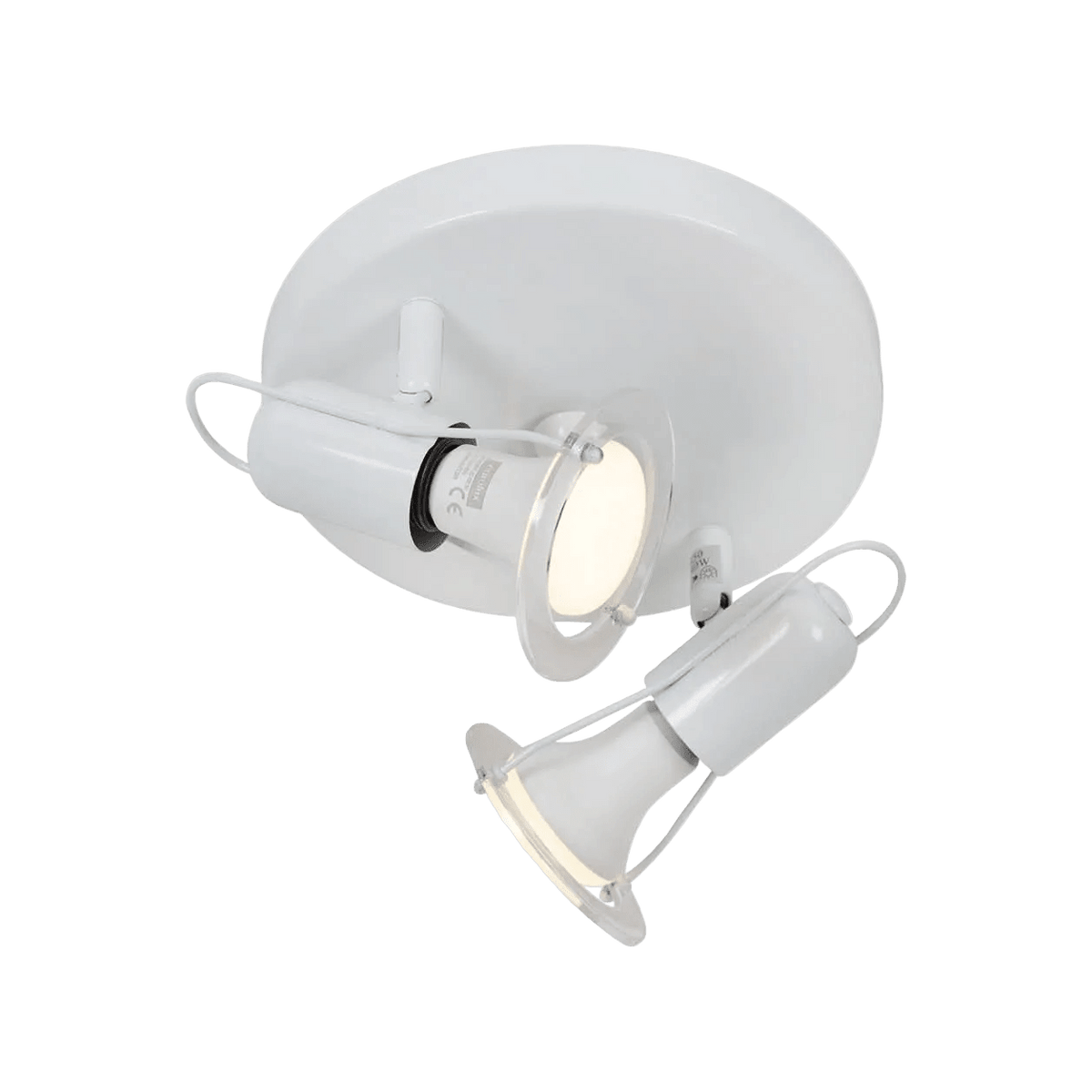 White Spotlight Mini 2 Light — transparent background
