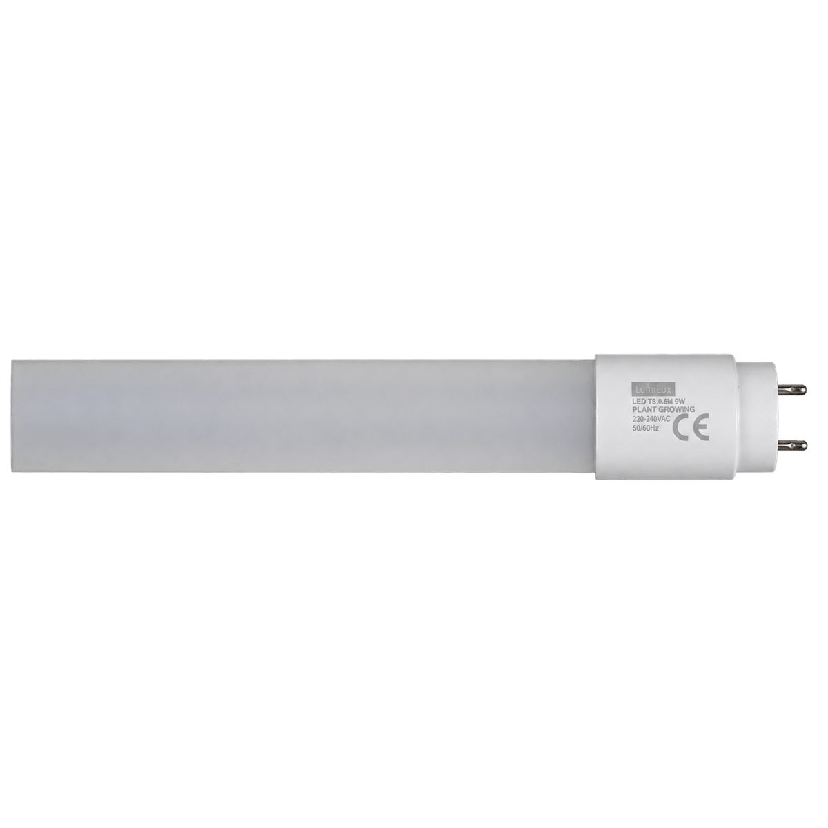 LED Grow Tube - T8 9W (2ft) — transparent background