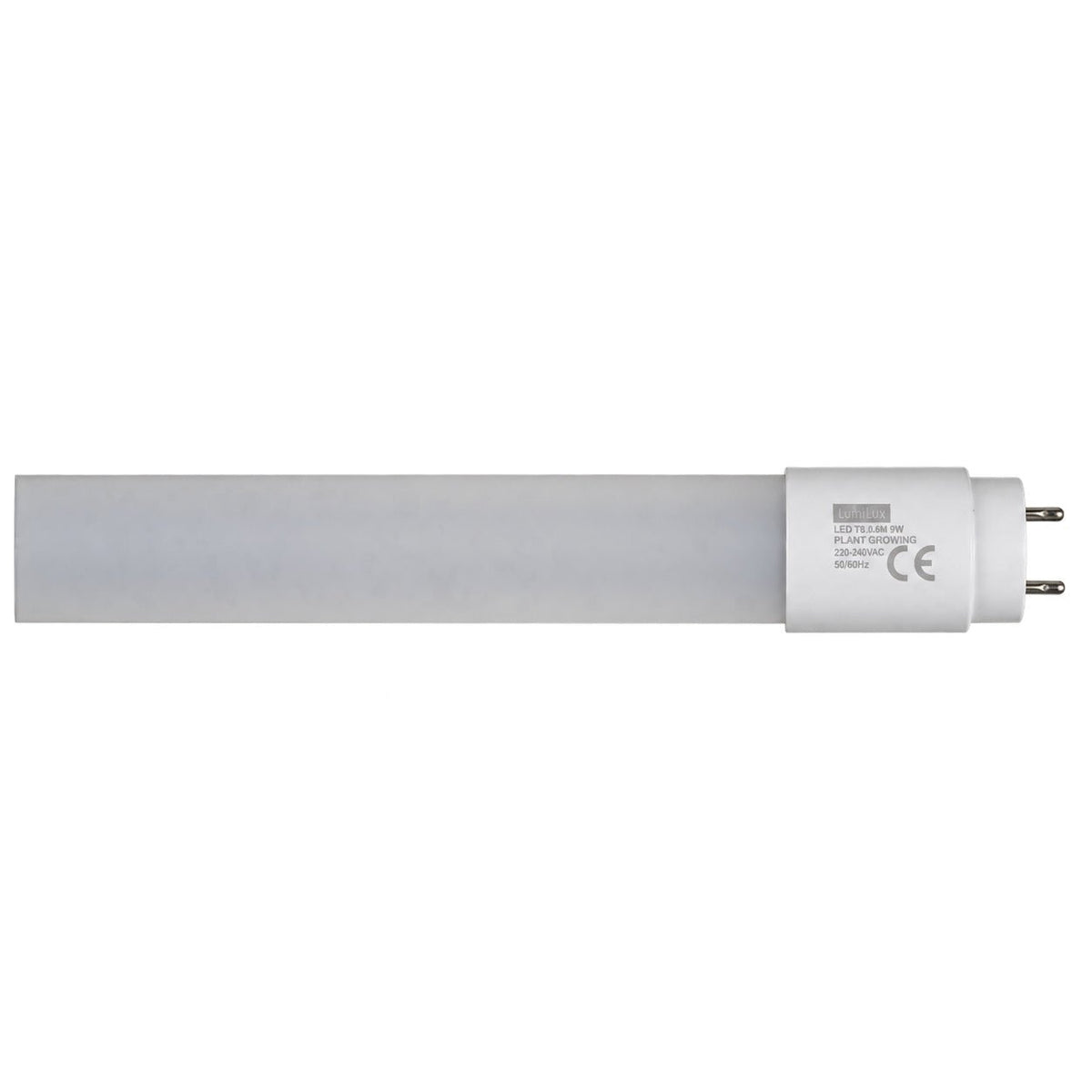 LED Grow Tube - T8 9W (2ft) — white background