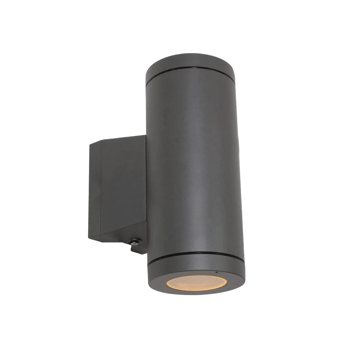 Metro Graphite Outdoor Wall Light IP54 — transparent background