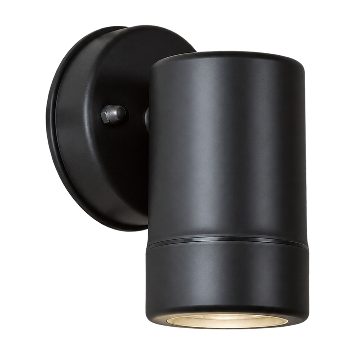 Black Outdoor Wall Light - Down-Facing — transparent background, 1254 × 1254