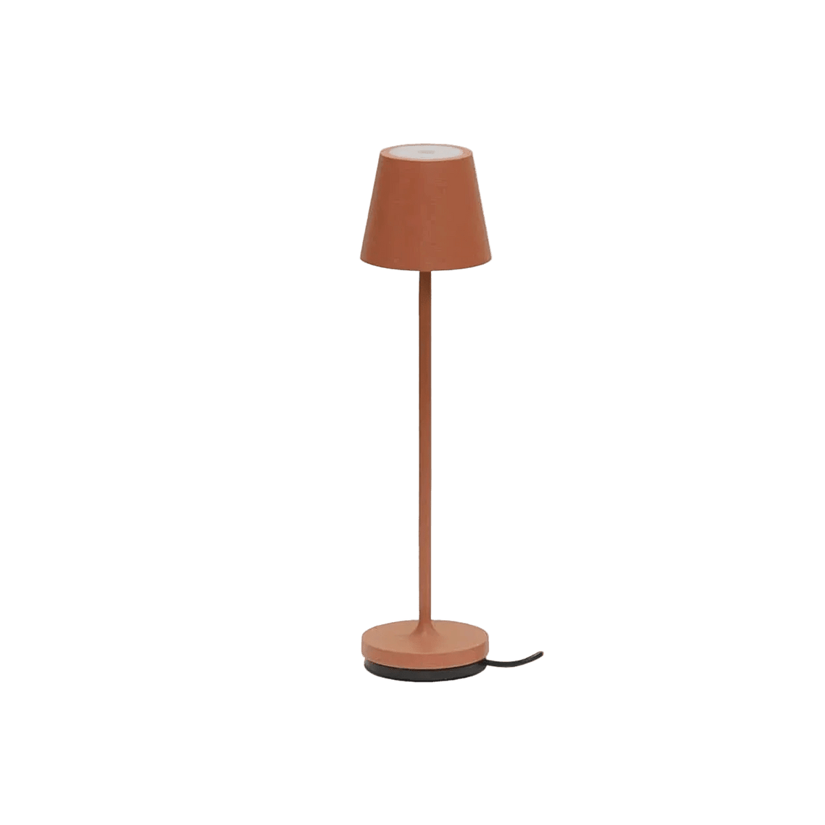 Trevi Micro Red - Rechargeable Dimmable Table Lamp — transparent background