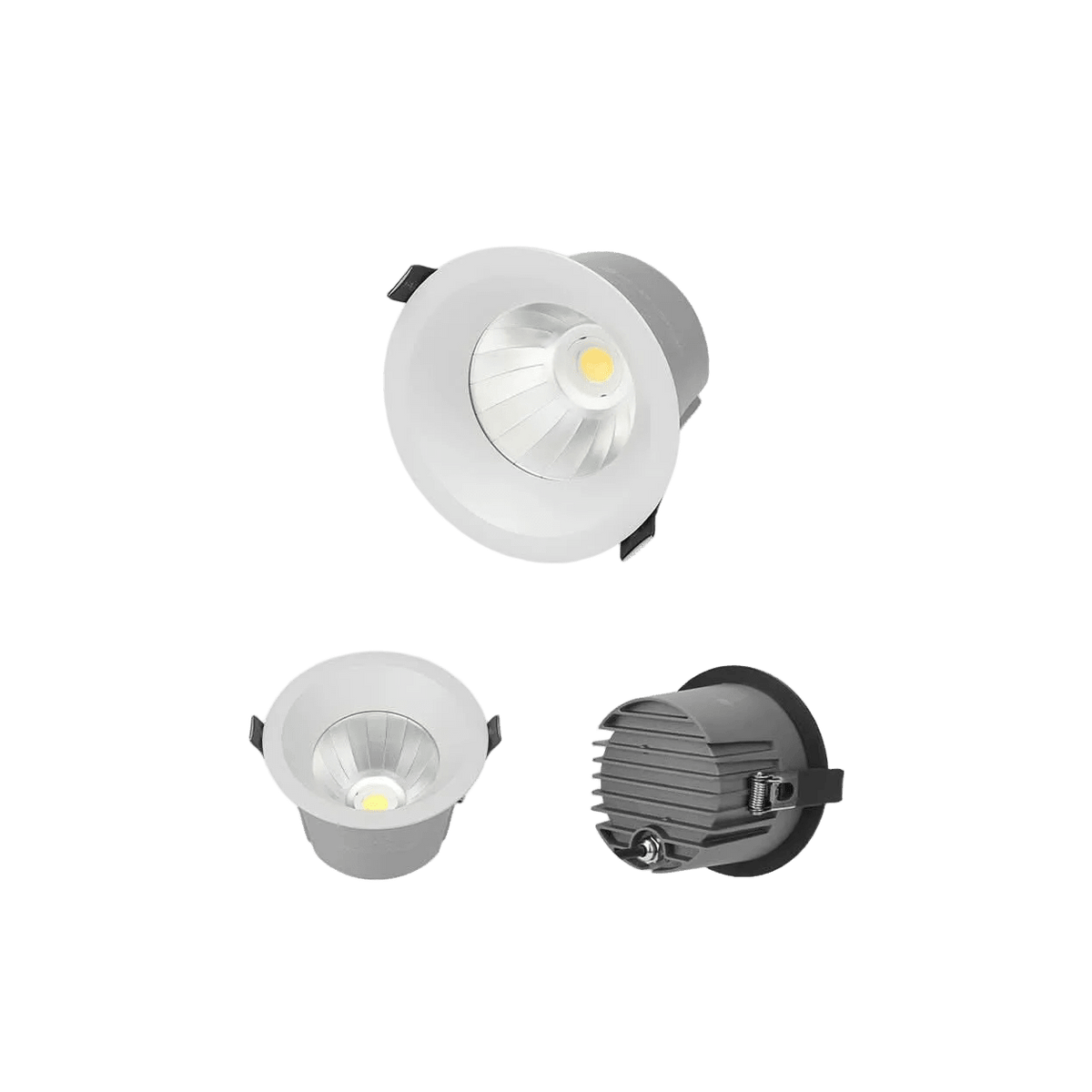 Sauron 3CCT LED Round Downlight - 25W / 20W / 18W / 16W — transparent background