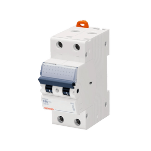 Miniature Circuit Breaker Compact 25A DIN Rail — transparent background