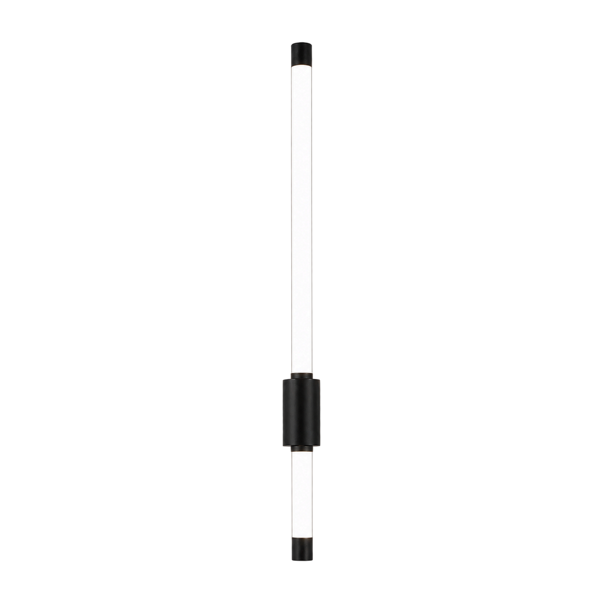 Black Matt Outdoor Wall Light IP65 — white background, 1254 × 1254