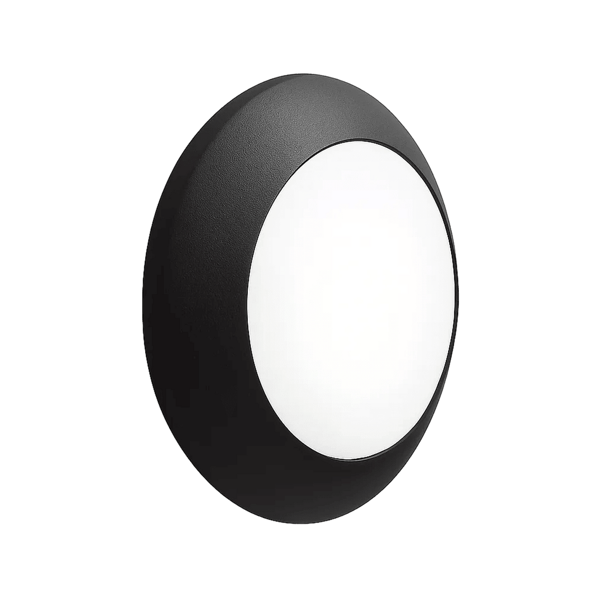 Bertina Coastal Black Outdoor Bulkhead — transparent background