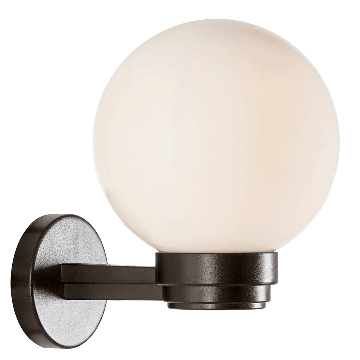 Outdoor Sphere 200mm Wall Fitting — transparent background